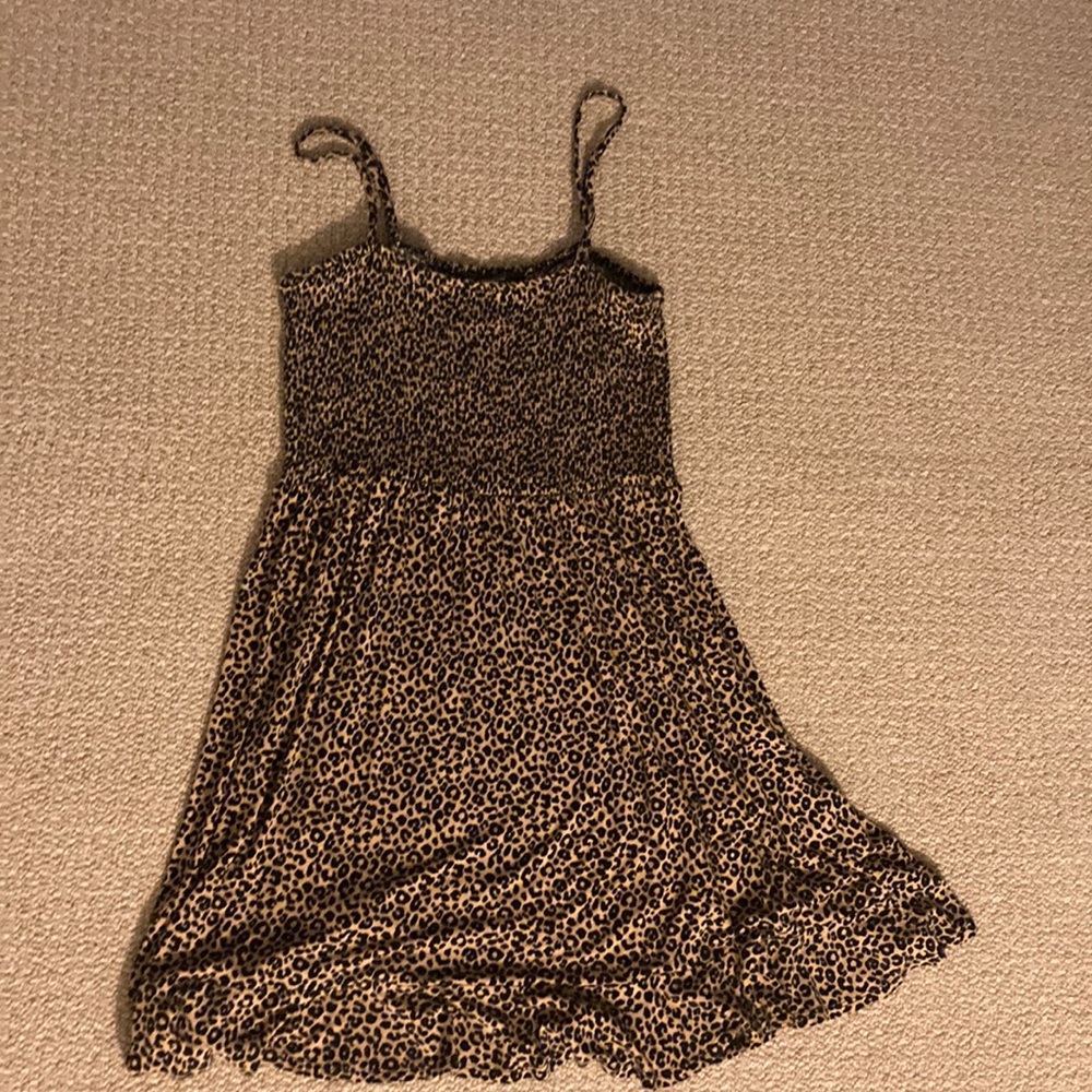Forever 21 Cheetah Fit & Flare Dress